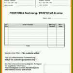Einzigartig Proforma Rechnung Vorlage 753x1068