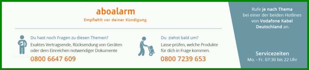 Phänomenal Vodafone Kabel Deutschland Kündigung Vorlage 1024x233