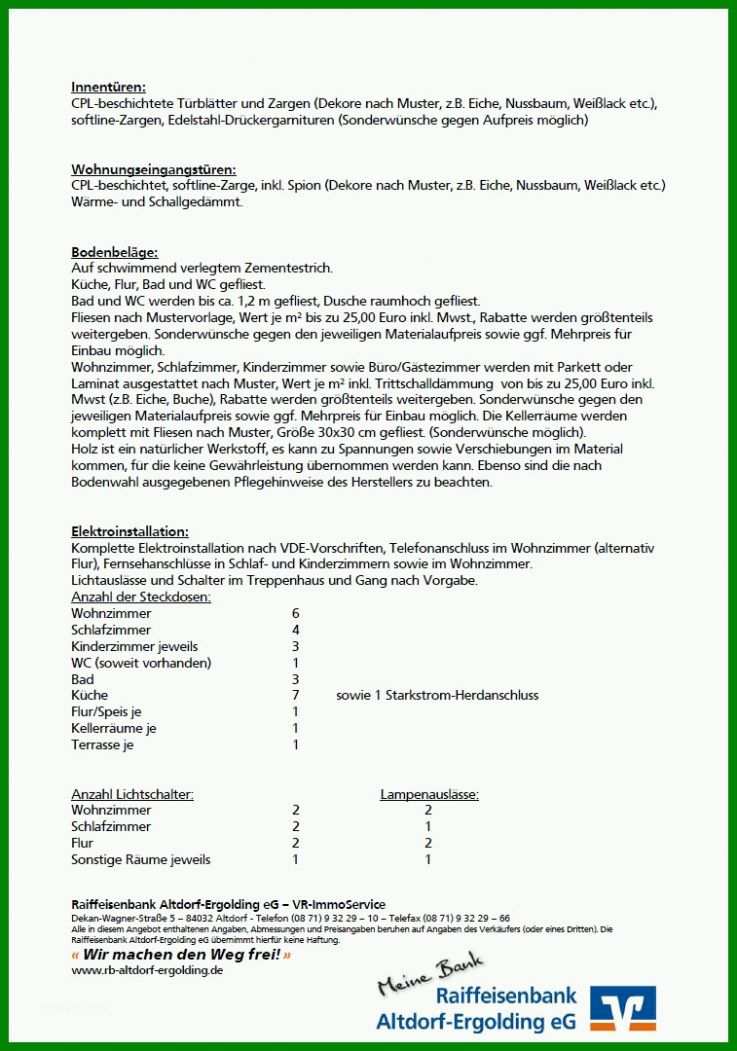 Spezialisiert Angebot Elektroinstallation Vorlage 757x1080