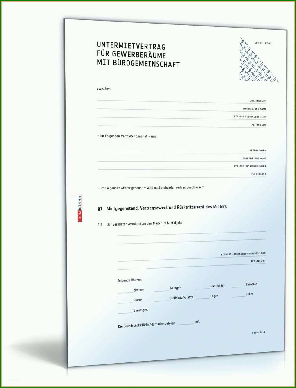 Ideal Untermietvertrag Vorlage Zum Ausfüllen 1618x2118