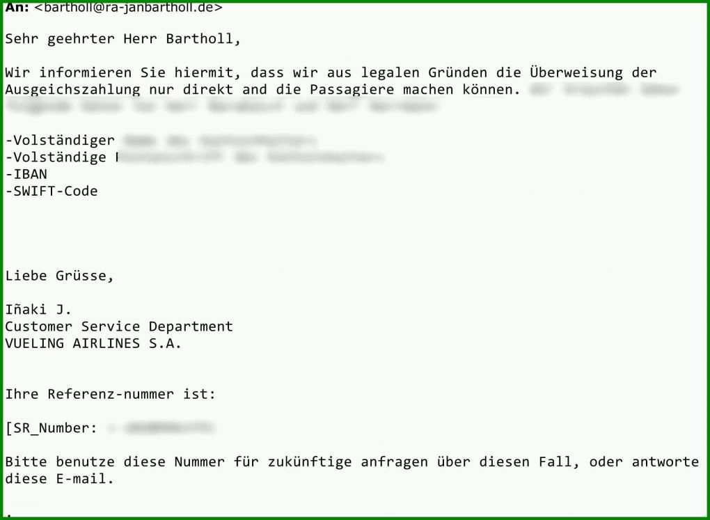 Phänomenal Vorlage Flugverspätung Entschädigung 2096x1536