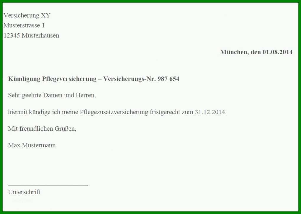 Perfekt Riester Rente Kündigen Vorlage 1034x735