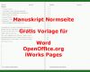 Unglaublich Buch Manuskript Vorlage 934x663
