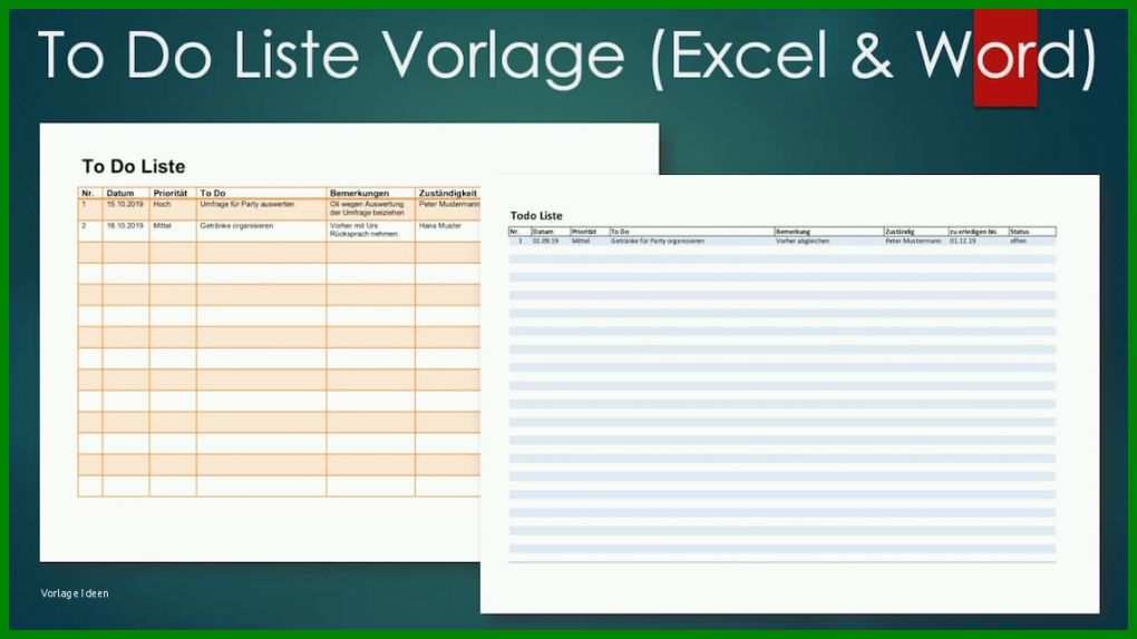 Toll to Do Liste Vorlage Word 1138x640