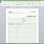 Phänomenal Lieferschein Vorlage Pdf 1011x949