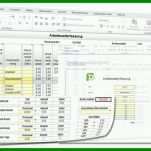 Ungewöhnlich Zeiterfassung Excel Vorlage 861x474