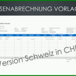 Selten Spesenabrechnung Vorlage 924x520