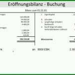 Erstaunlich Eröffnungsbilanz Vorlage 1280x720