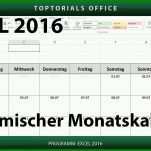 Kreativ Excel Vorlage Monatskalender 1280x720