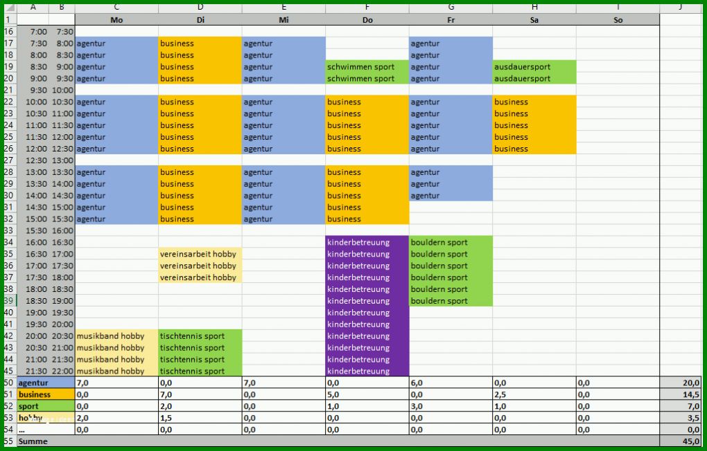 Original Wochenplan Kinderkrippe Vorlage 1024x655