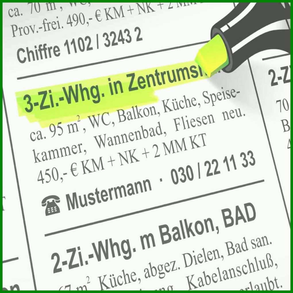 Tolle Wohnungsanzeige Aufgeben Vorlage 1034x1034