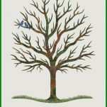 Neue Version Fingerprint Baum Vorlage 750x945