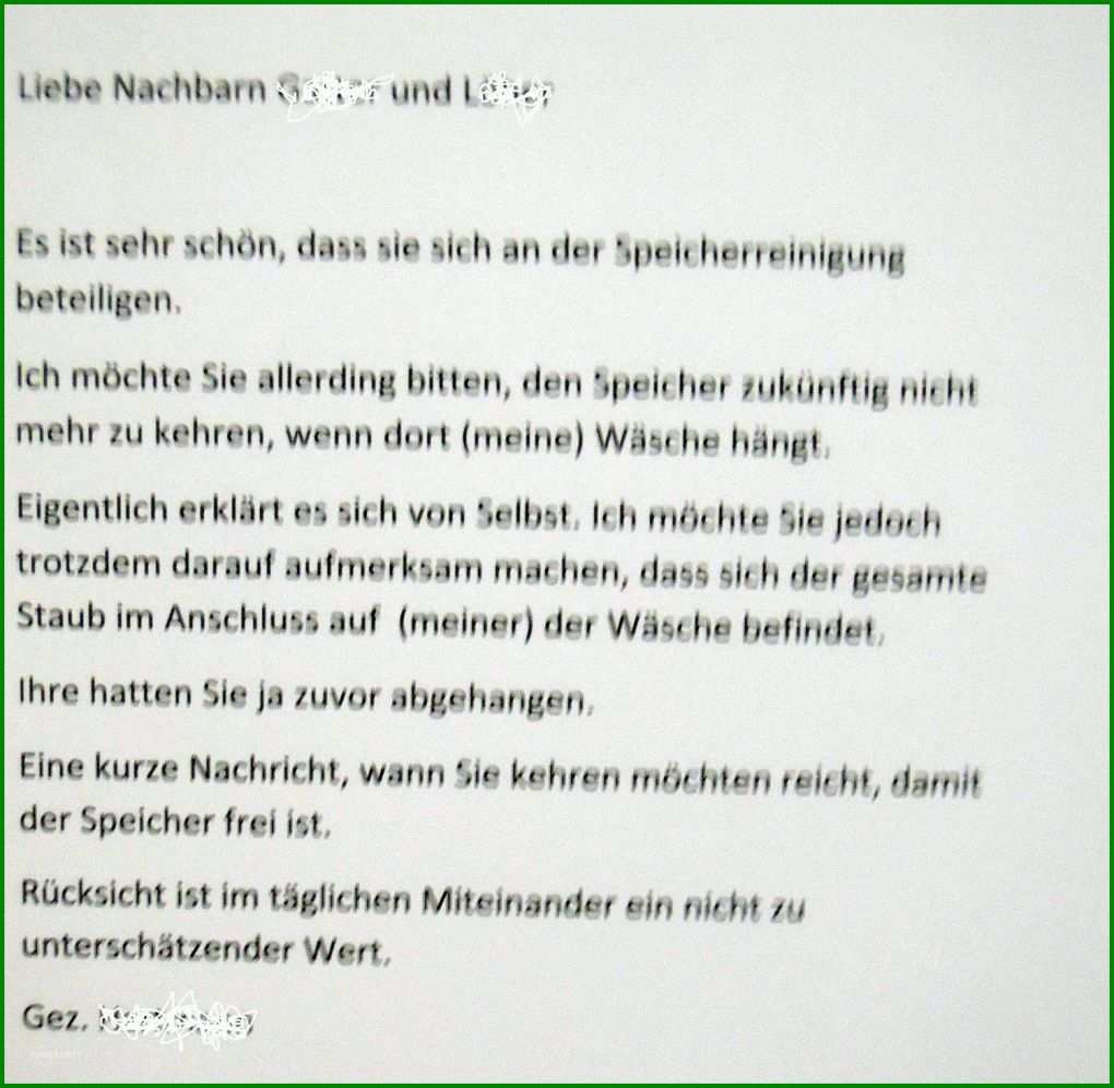 Einzahl Brief An Nachbarn Wegen Renovierung Vorlage 1500x1464