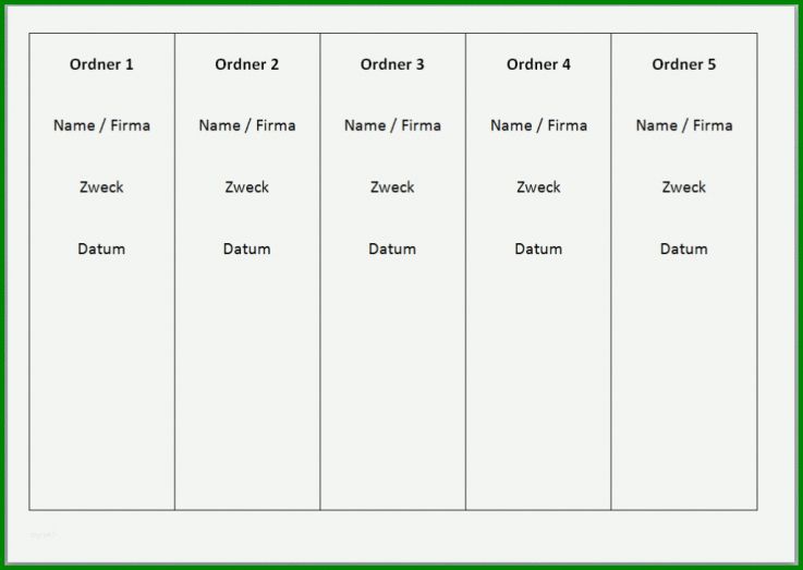 Staffelung ordner Etiketten Vorlage Excel 1024x727