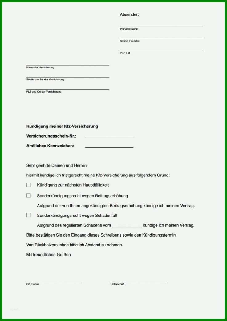 Empfohlen Schadensmeldung Kfz Vorlage 885x1250