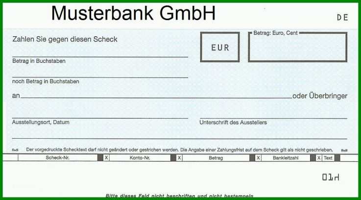 Faszinieren Scheck Vorlage Zum Ausdrucken Pdf 1184x656