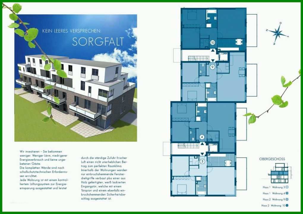 Fantastisch Immobilien Expose Vorlage Powerpoint 1191x842