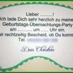 Ungewöhnlich Einladung übernachtungsparty Vorlage 803x415