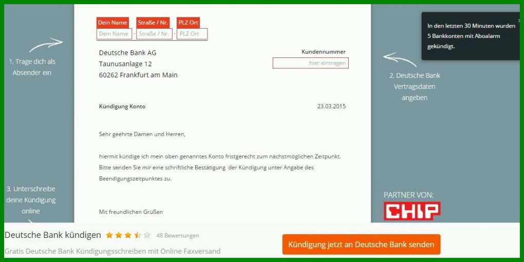 Bemerkenswert Vorlage Konto Kündigen 1130x566