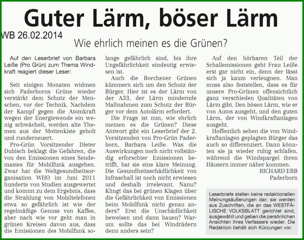 Ausgezeichnet Leserbrief Vorlage 1125x891
