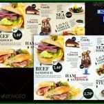 Ausnahmsweise Imbiss Flyer Vorlage 1280x720