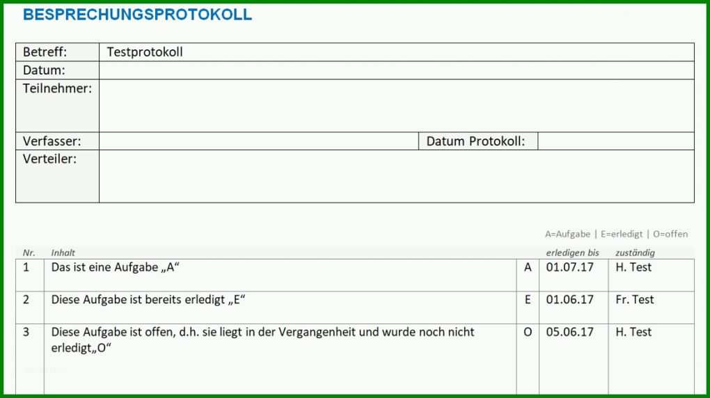 Toll Protokoll Mitarbeitergespräch Vorlage 1162x652